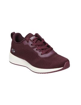 Zapatillas Skechers Bobs Sq Tot Glam Borgoña Mujer