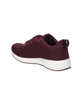 Zapatillas Skechers Bobs Sq Tot Glam Borgoña Mujer