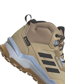 Botas Adidas Terrex AX4 Mid GTX Beige Mujer