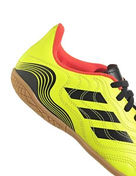 Zapatillas Adidas copa Sense.4 IN J Amarillo Fluor
