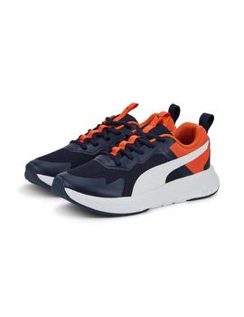 Zapatillas Puma Evolve Run Marino/Naranja