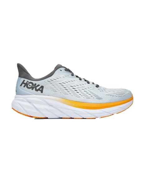 Zapatillas Hoka M Clifton 8 Gris/Naranja Hombre