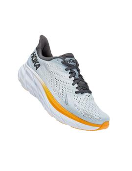 Zapatillas Hoka M Clifton 8  Gris/Naranja Hombre