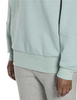 Sudadera Reebok Lux Verde Mujer