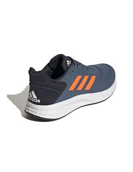 Zapatillas Adidas Duramo 10 Azul/Naranja Hombre