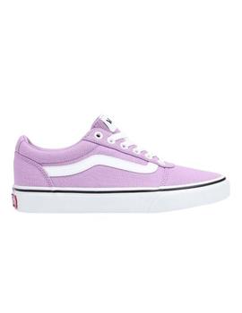 Zapatilla Vans Ward Canvas Rosa/Blanco Mujer