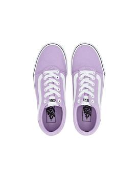 Zapatilla Vans Ward Canvas Rosa/Blanco Mujer