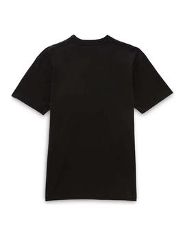 Camiseta Vans Mini Script B Negro Hombre