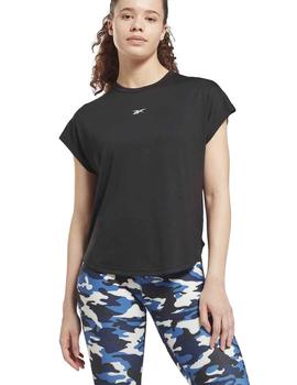 Camiseta Reebok AC DreamBlend Negro Mujer