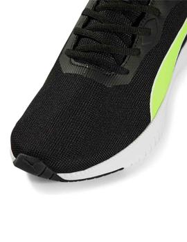 Zapatillas Puma Flyer Flex Negro/Verde Hombre