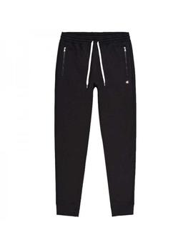 Pantalon Champion Cremalleras Negro Hombre