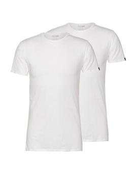 Camiseta Interior Puma Basic 2P Crew Blanco Hombre