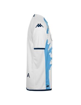 Camiseta Kappa Kombat RC Deportivo 3ª Blanco/Azul