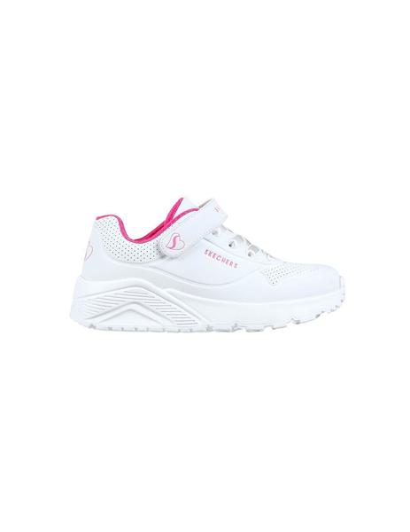 Zapatillas Skechers Uno Lite Blanco/Rosa Niña
