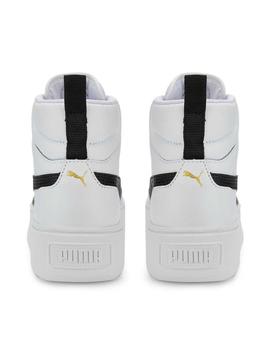 Zapatillas Puma Karmen Mid Blanco/Negro Mujer