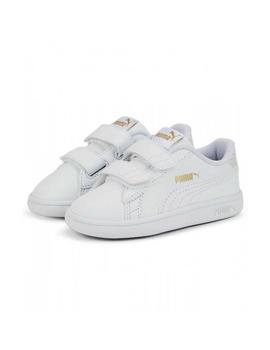 Zapatillas Puma Smash v2 Metallics Blanco