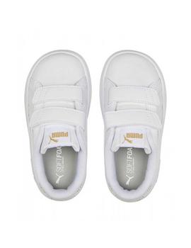 Zapatillas Puma Smash v2 Metallics Blanco