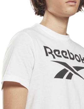 Camiseta Reebok RL Big Logo Blanco Hombre