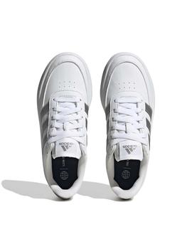 Zapatillas Adidas Breaknet 2.0 Blanco/Plata Mujer