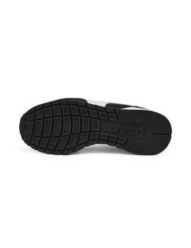 Zapatillas Puma ST Runner v3 L Jr Negro/Blanco