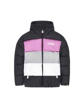 Cazadora Ellesse Voltar Jnr Negro/Bco/Gr/Rs Niña