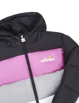 Cazadora Ellesse Voltar Jnr Negro/Bco/Gr/Rs Niña