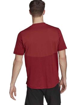 Camiseta Adidas T365 Granate Hombre