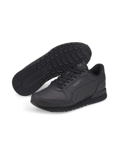 Zapatillas Puma ST Runner v3 L Jr Negro