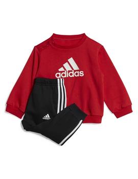 Chandal Adidas I BOS Logo Rojo/Negro