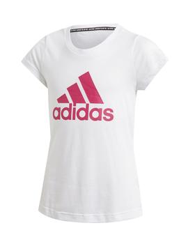 Camiseta Adidas YG MH BOS Blanco