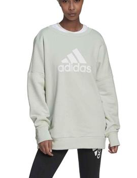 Sudadera Adidas W FI BOS Verde Mujer