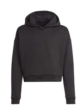 Chandal Adidas G Hood FL TS Negro Niña