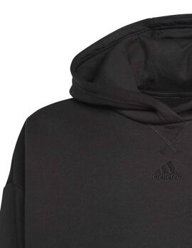 Chandal Adidas G Hood FL TS Negro Niña