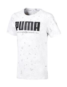 Camiseta Puma Active Sports AOP Blanco