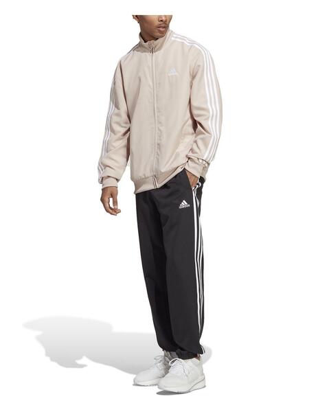 Aprovechar Recuerdo tensión Chandal Adidas M 3S WV TT TS Beige/Negro Hombre