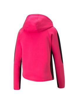 Chaqueta Puma Evostripe Full-Zip Fuxia Mujer