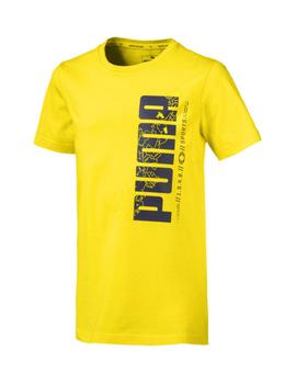 Camiseta Puma Active Sports Amarillo