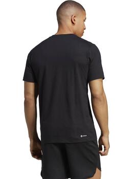 Camiseta Adidas TR-ES FR Logo Negro/Bco Hombre