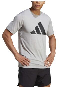 Camiseta Adidas TR-ES FR Logo Gris/Negro Hombre