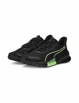 Zapatillas Puma PwrFrame TR2 Negro/Verde Hombre