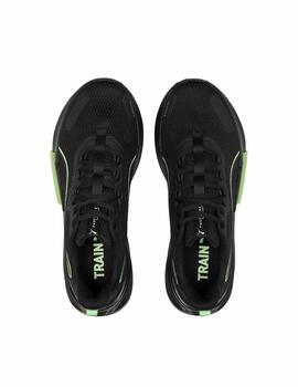 Zapatillas Puma PwrFrame TR2 Negro/Verde Hombre