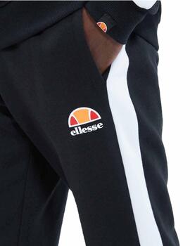 Pantalon Ellesse Forsto Jog Negro/Blanco Hombre