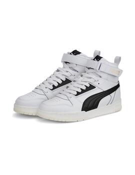 Zapatillas Puma RBD Game Jr Blanco/Negro