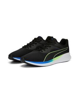 Zapatillas Puma Transport Negro/Verde Hombre