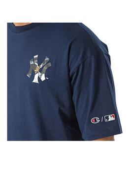 Camiseta Champion Yankees Marino Hombre