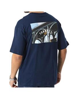 Camiseta Champion Yankees Marino Hombre