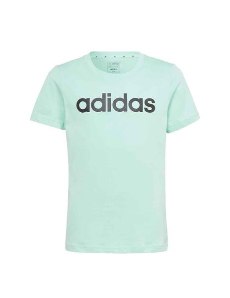 Camiseta Adidas G LIN T Verde Niña