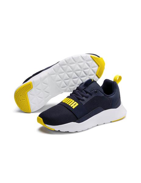 zapatillas puma amarillo