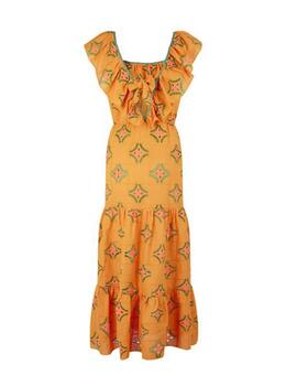 Vestido Naf Naf Lilia Naranja Mujer