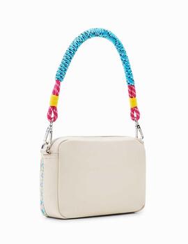 Bolso Desigual Raven_Cambridge Mini Crudo Mujer